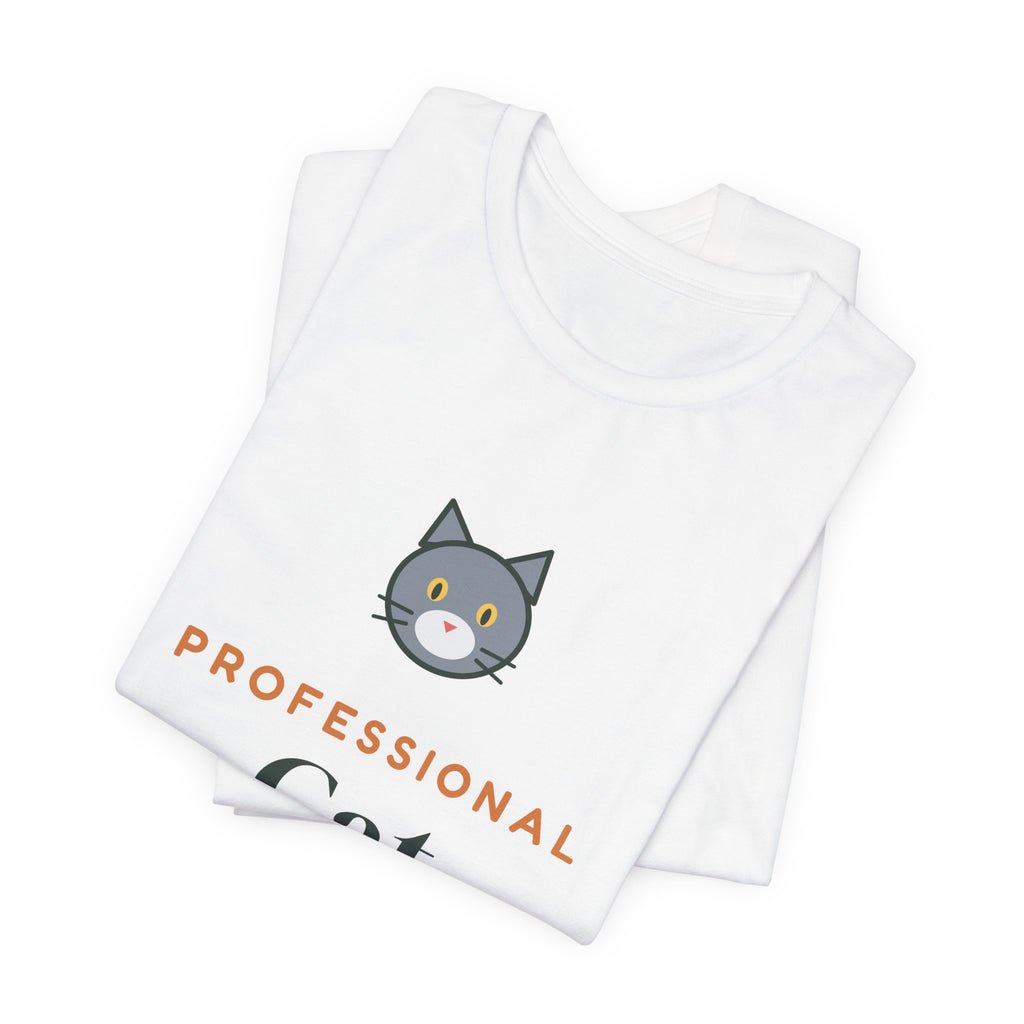 Professional Cat Butler Shirt, Funny Cat Owner Tee, Cat Dad Cat Mom T-Shirt, Gift for Cat Lover