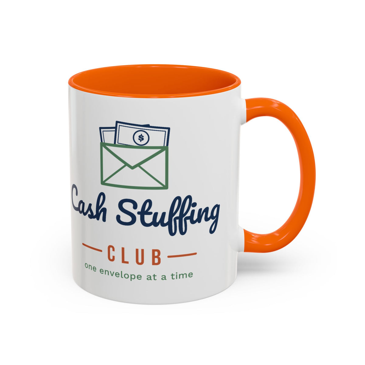 Cash Stuffing Club Mug, Funny Budget Coffee Mug, Money Saving Gift, Personal Finance Gift, 11oz Ceramic Mug