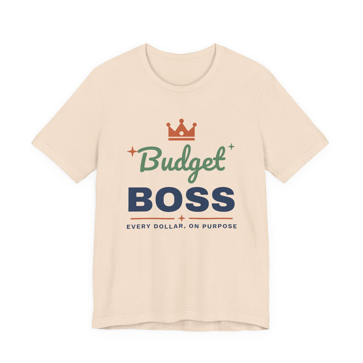Budget Boss Shirt, Funny Budget T-Shirt, Money Saving Gift, Personal Finance Tee, Unisex Comfort Cotton