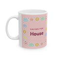 Personalized Savings Goal Mug, Cute Kawaii Coins Saving For Coffee Mug, Custom House Fund or Travel Fund Gift