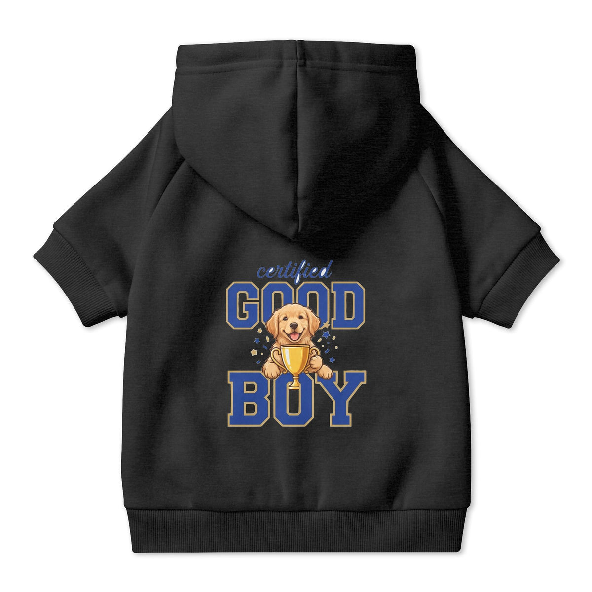Certified Good Boy Dog Hoodie, Cute Pet Sweatshirt for Small and Large Dogs, New Puppy Gift for Dog Lovers