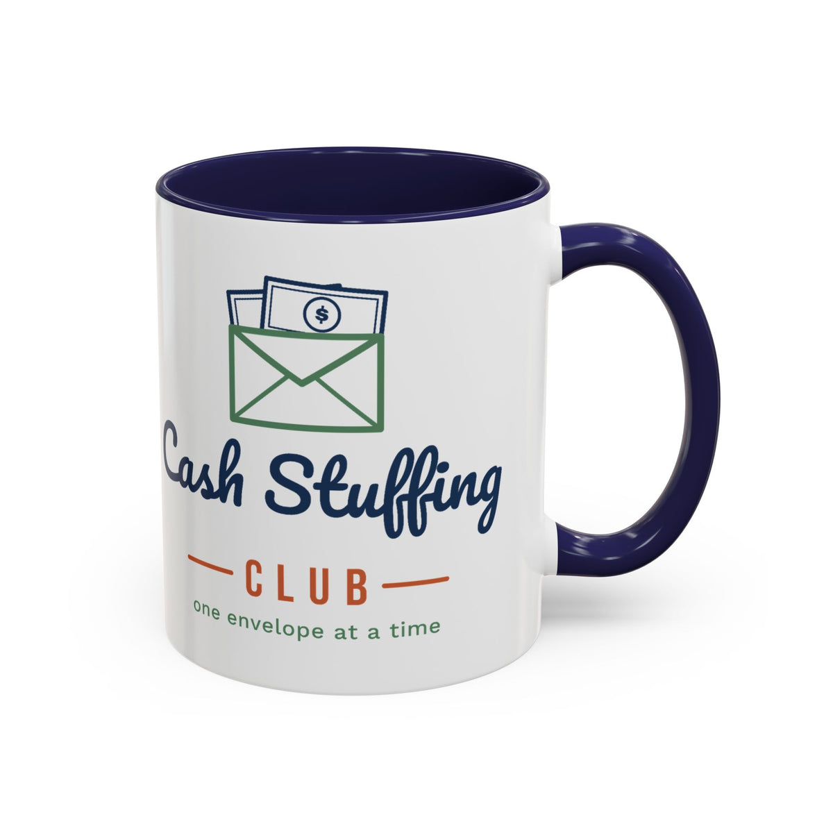 Cash Stuffing Club Mug, Funny Budget Coffee Mug, Money Saving Gift, Personal Finance Gift, 11oz Ceramic Mug