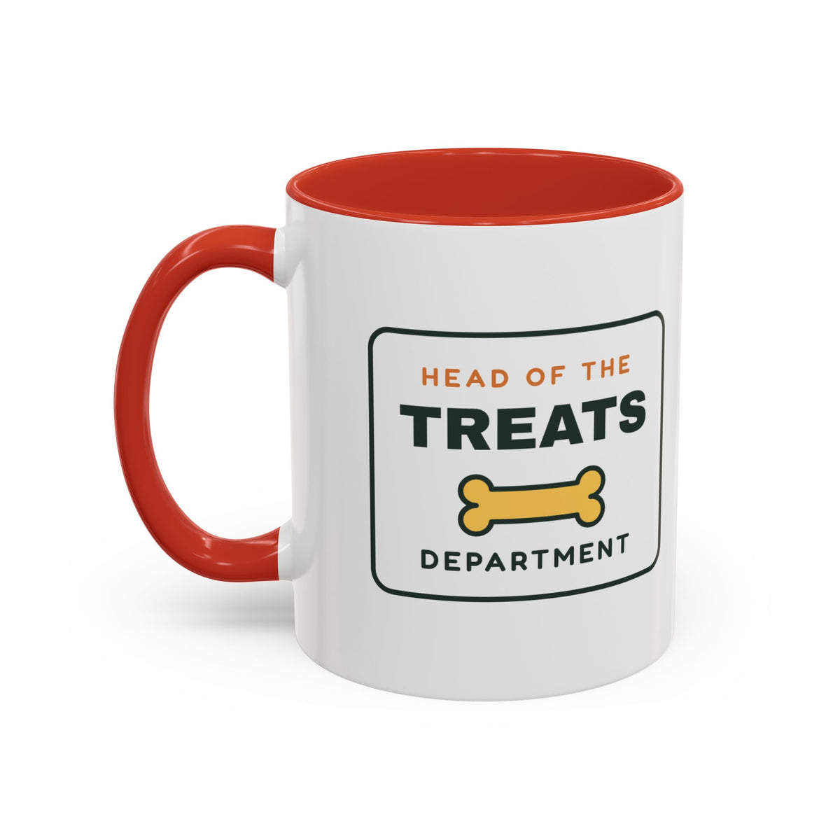 Head of the Treats Department Mug, Funny Dog Owner Coffee Mug, Dog Lover Gift, Pet Parent Cup