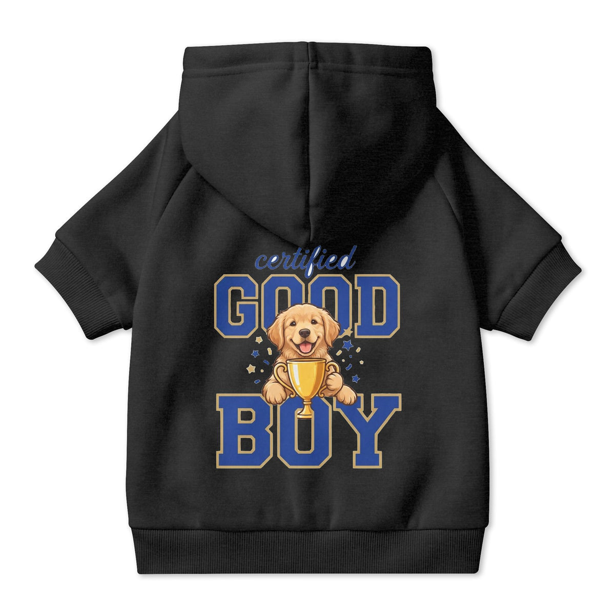 Certified Good Boy Dog Hoodie, Cute Pet Sweatshirt for Small and Large Dogs, New Puppy Gift for Dog Lovers