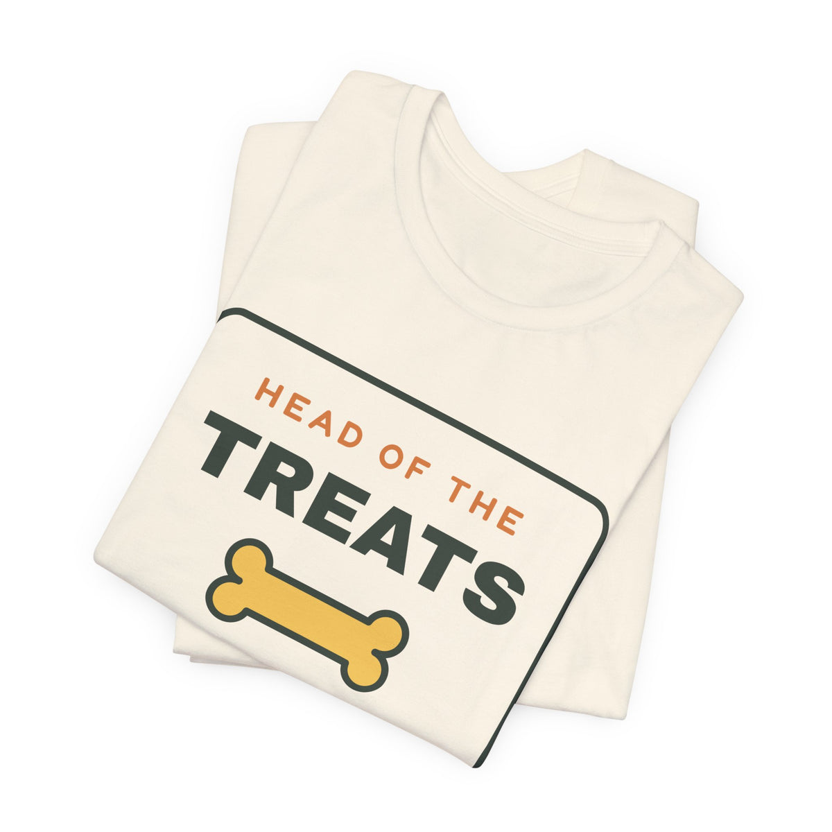 Head of the Treats Department Shirt, Funny Dog Owner Tee, Dog Treats T-Shirt, Gift for Dog Lover