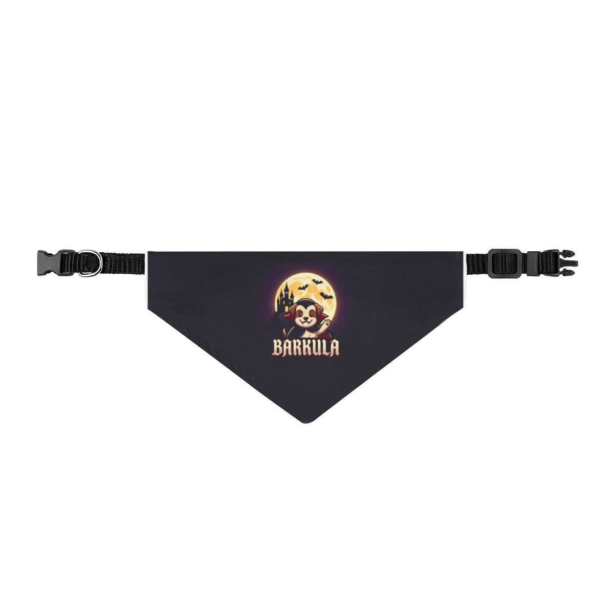Barkula Dog Bandana, Vampire Dog Halloween Costume, Funny Dog Halloween Bandana, Easy Pet Costume, Dracula Dog Gift