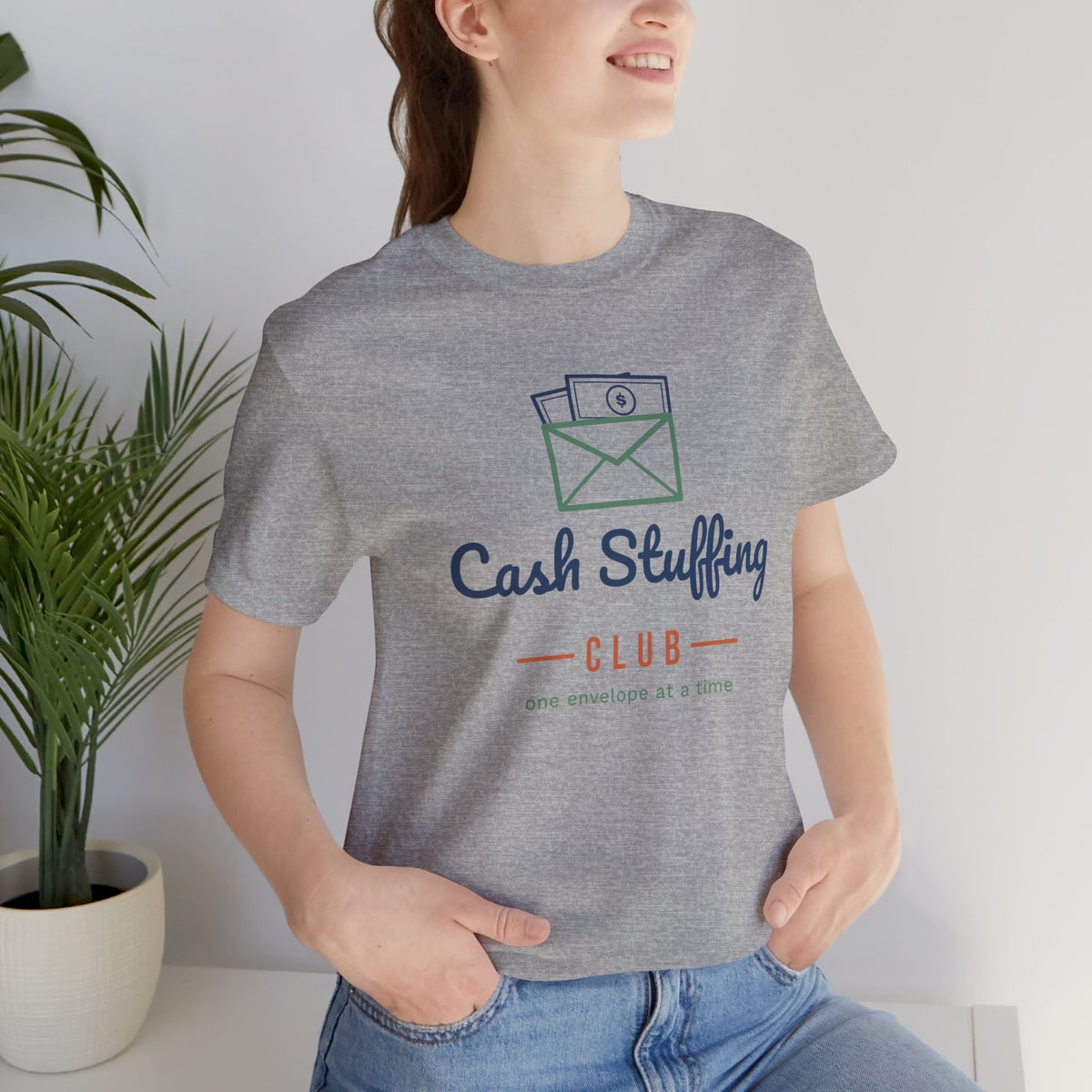 Cash Stuffing Club Shirt, Funny Budget T-Shirt, Money Saving Gift, Personal Finance Tee, Unisex Comfort Cotton