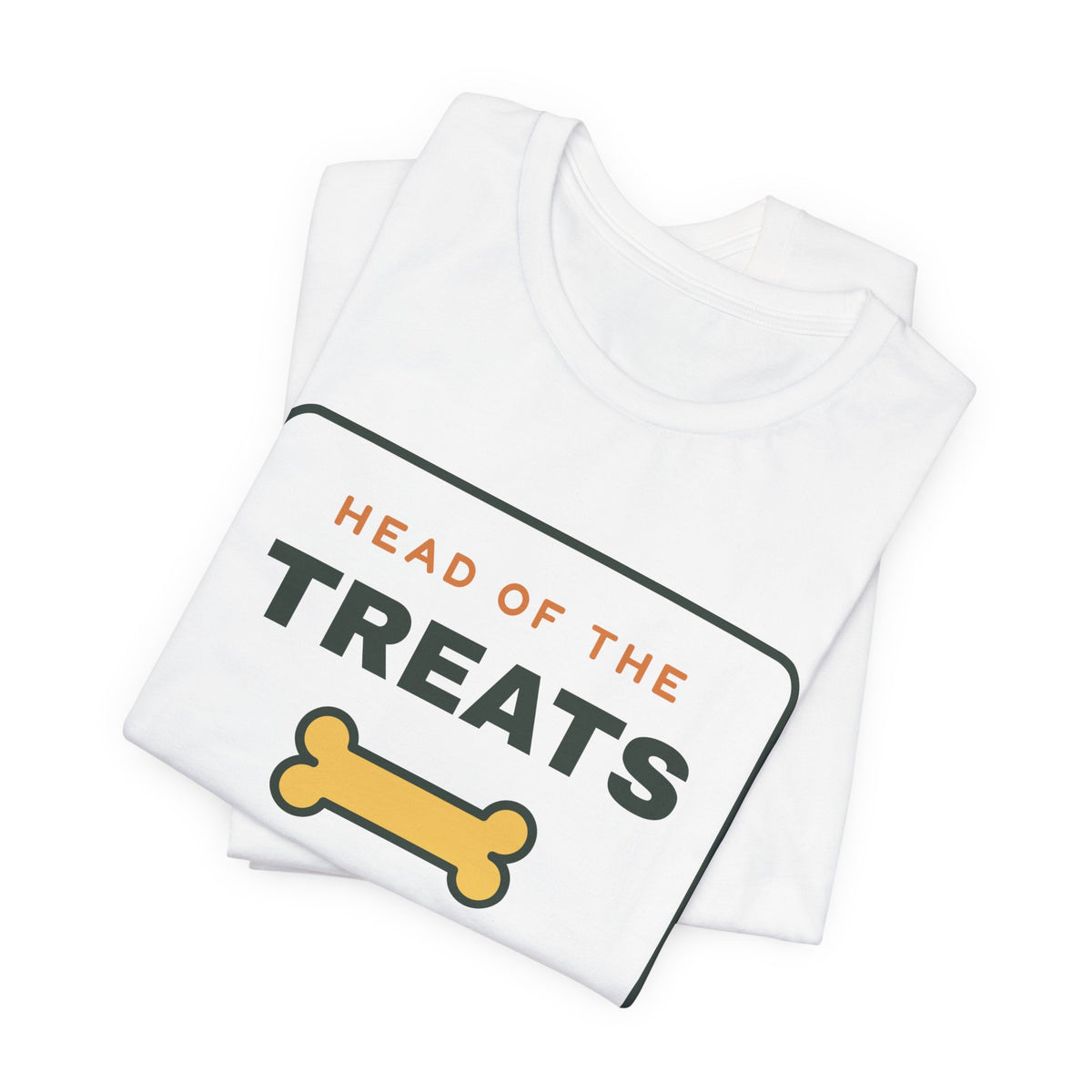 Head of the Treats Department Shirt, Funny Dog Owner Tee, Dog Treats T-Shirt, Gift for Dog Lover