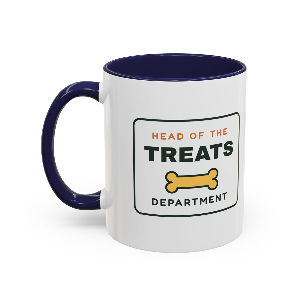 Head of the Treats Department Mug, Funny Dog Owner Coffee Mug, Dog Lover Gift, Pet Parent Cup