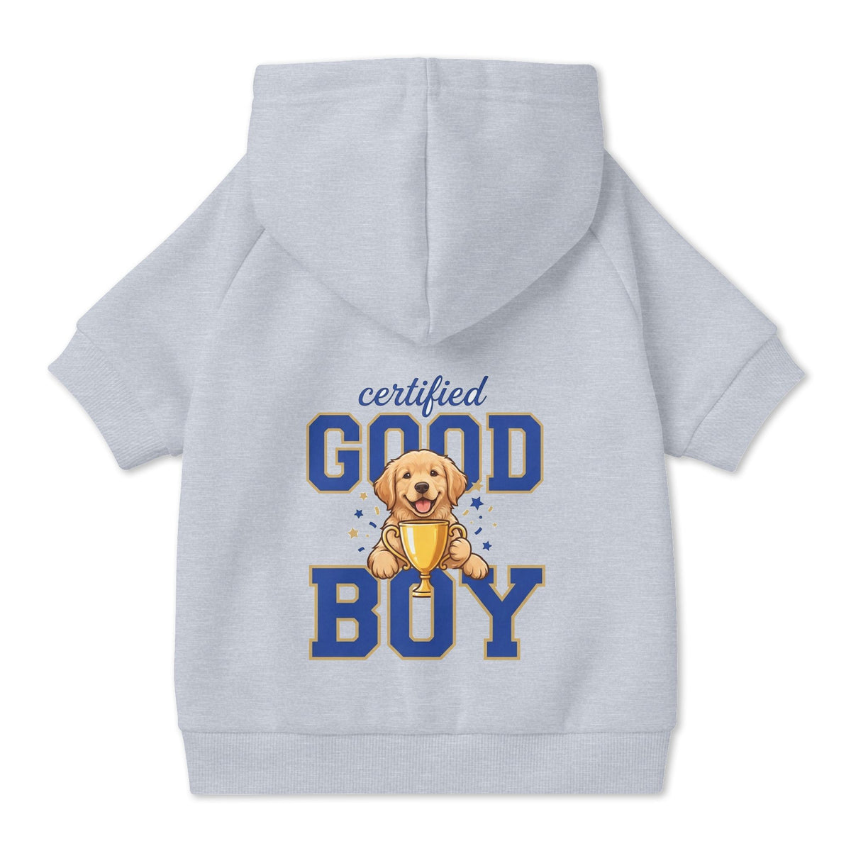 Certified Good Boy Dog Hoodie, Cute Pet Sweatshirt for Small and Large Dogs, New Puppy Gift for Dog Lovers