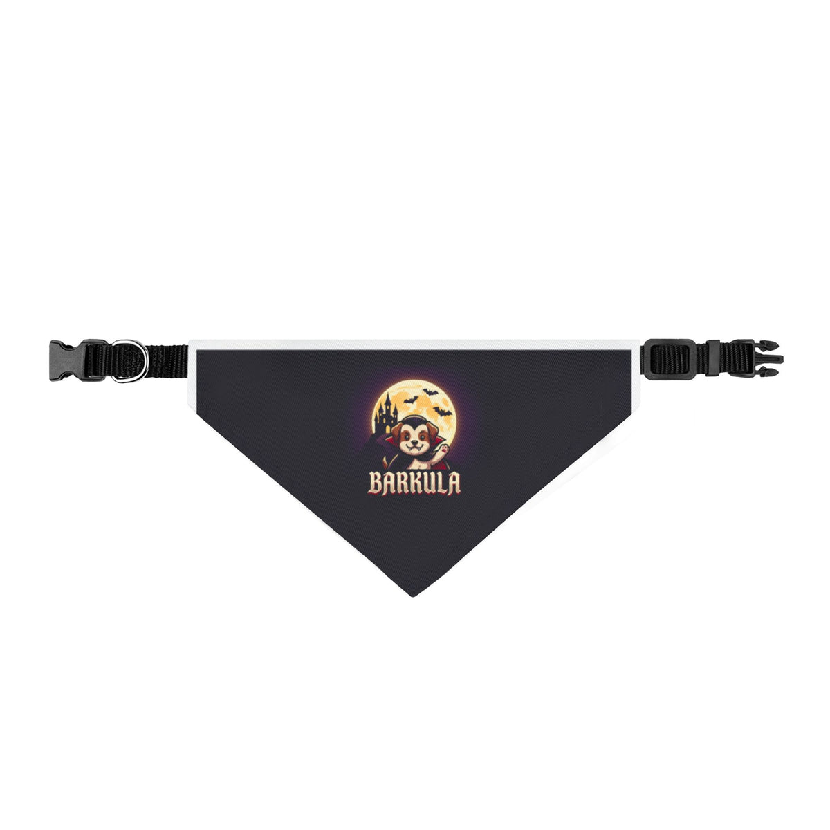 Barkula Dog Bandana, Vampire Dog Halloween Costume, Funny Dog Halloween Bandana, Easy Pet Costume, Dracula Dog Gift