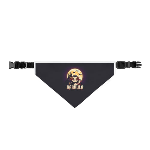 Barkula Dog Bandana, Vampire Dog Halloween Costume, Funny Dog Halloween Bandana, Easy Pet Costume, Dracula Dog Gift