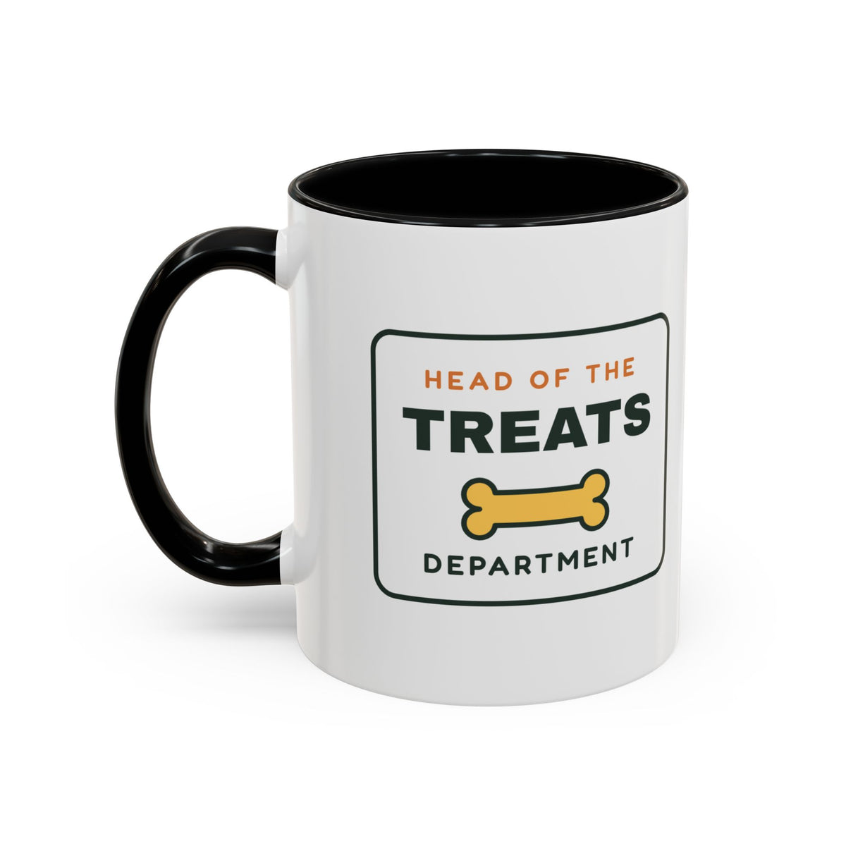 Head of the Treats Department Mug, Funny Dog Owner Coffee Mug, Dog Lover Gift, Pet Parent Cup