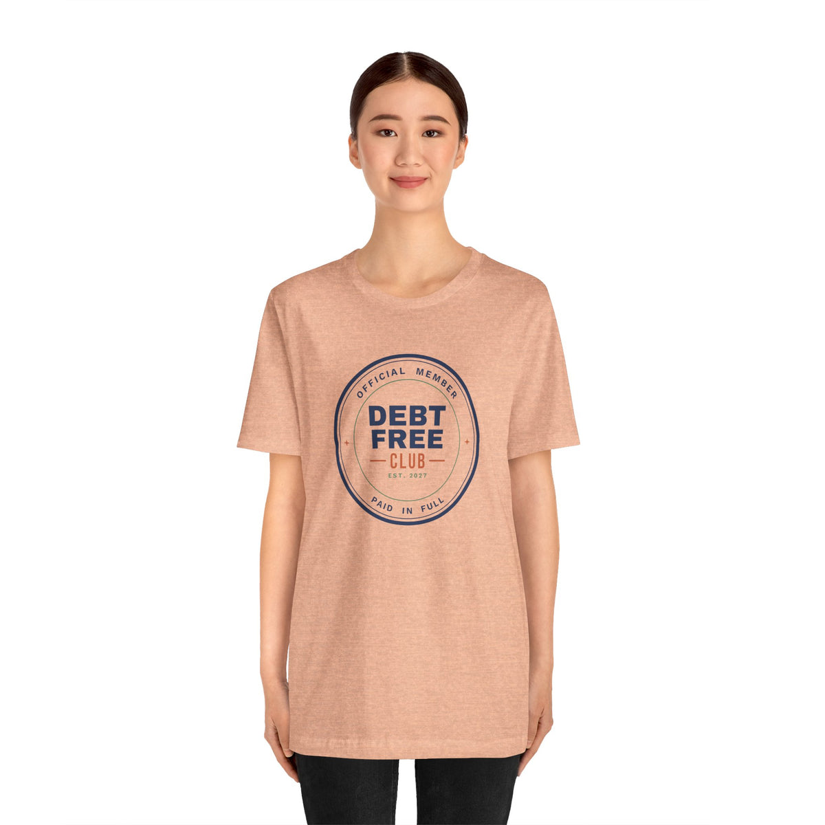 Debt Free Club Shirt, Funny Budget T-Shirt, Money Saving Gift, Personal Finance Tee, Unisex Comfort Cotton
