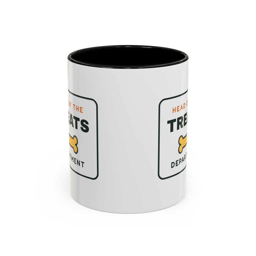 Head of the Treats Department Mug, Funny Dog Owner Coffee Mug, Dog Lover Gift, Pet Parent Cup