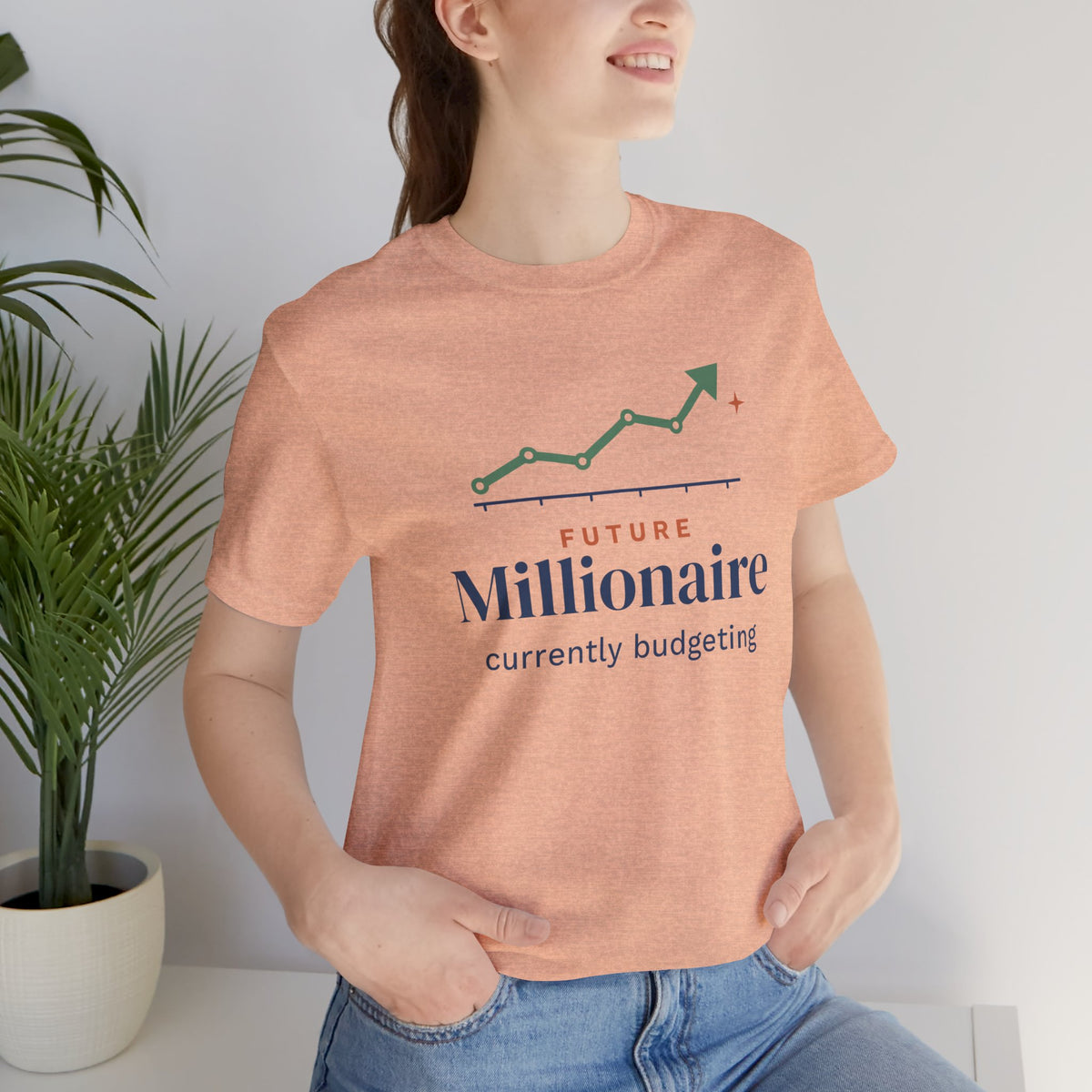 Future Millionaire Currently Budgeting Shirt, Funny Budget T-Shirt, Money Saving Gift, Personal Finance Tee, Unisex Comfort Cotton