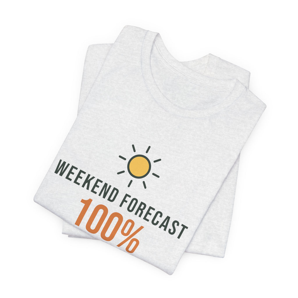 Weekend Forecast 100% Chance of Dog Walks Shirt, Funny Dog Owner Tee, Dog Walker T-Shirt, Dog Lover Gift