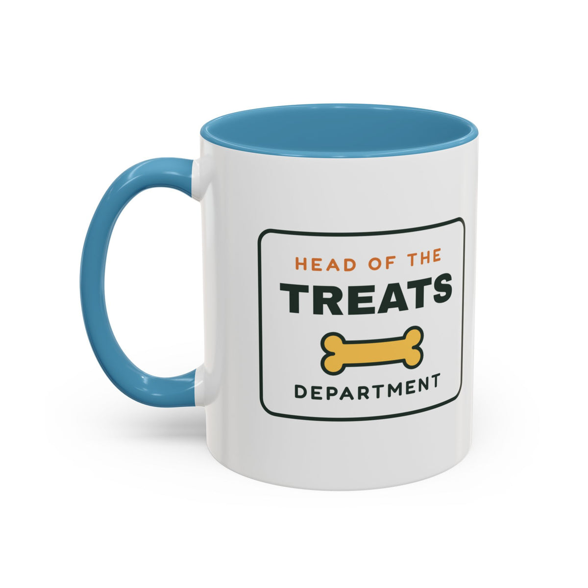Head of the Treats Department Mug, Funny Dog Owner Coffee Mug, Dog Lover Gift, Pet Parent Cup