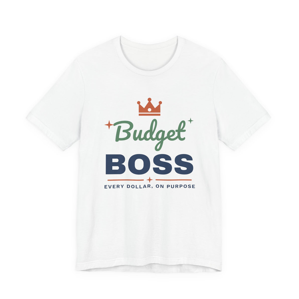 Budget Boss Shirt, Funny Budget T-Shirt, Money Saving Gift, Personal Finance Tee, Unisex Comfort Cotton